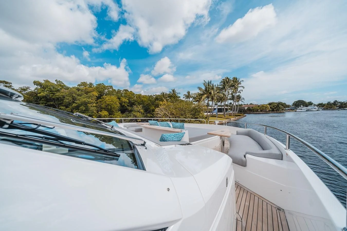 a boat on the water aboard 90 OCEAN Yacht for Sale