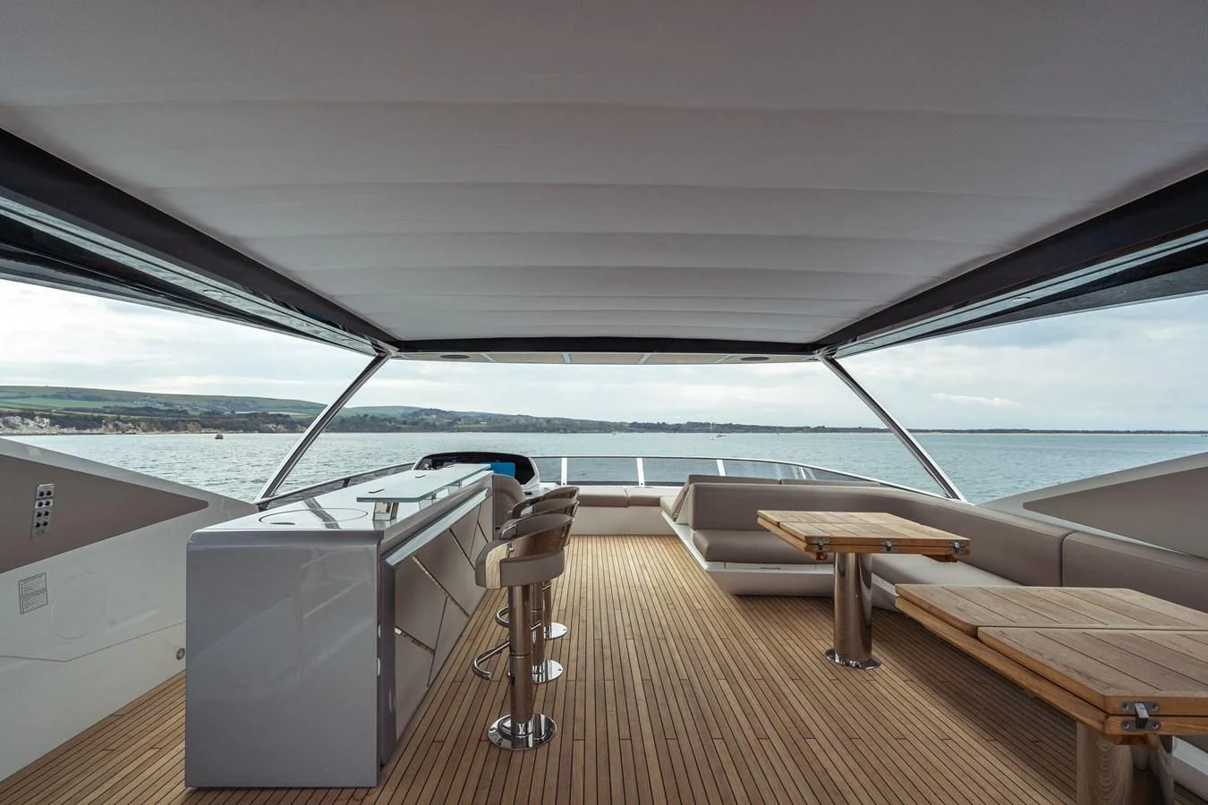 a boat on the water aboard 90 OCEAN Yacht for Sale