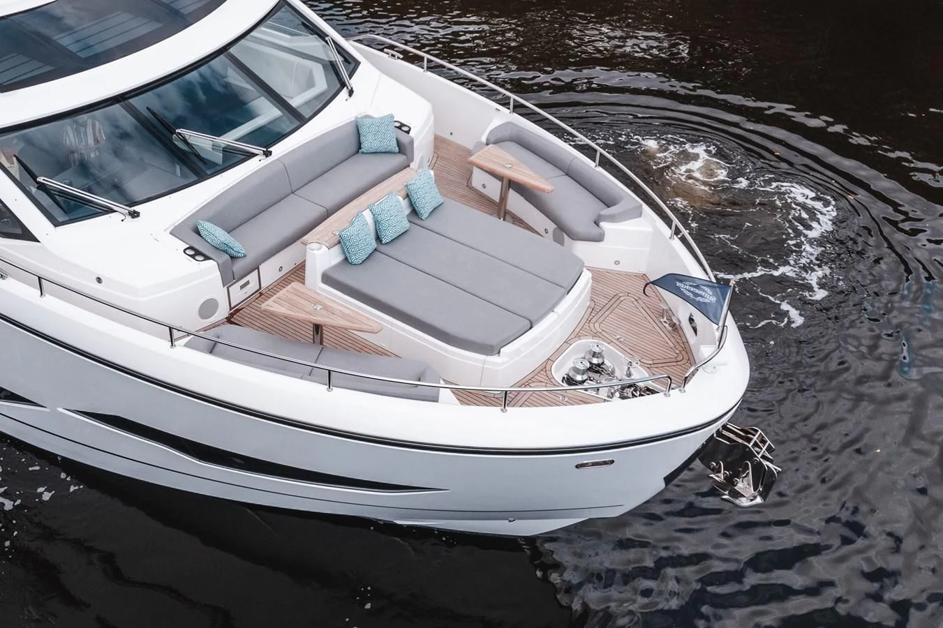 a boat on the beach aboard 90 OCEAN Yacht for Sale