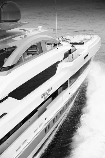 a boat on the water aboard GAJA Yacht for Sale