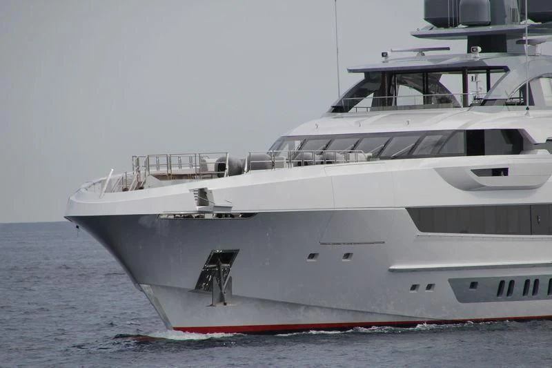 a boat on the water aboard GAJA Yacht for Sale