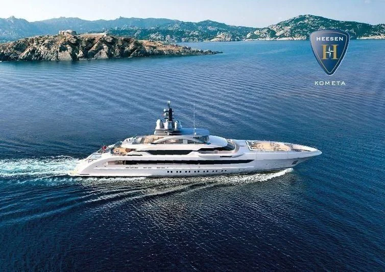 a boat on the water aboard GAJA Yacht for Sale