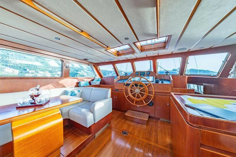 inside of a boat aboard GUADALUPE Yacht for Sale