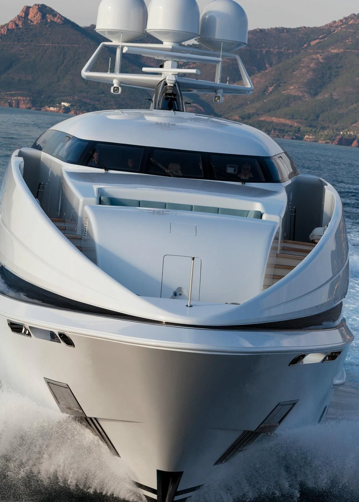 a boat on the water aboard CRAZY ME Yacht for Sale