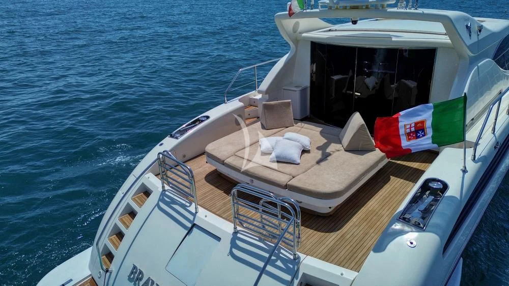 a boat on the water aboard BRAVO DELTA Yacht for Sale