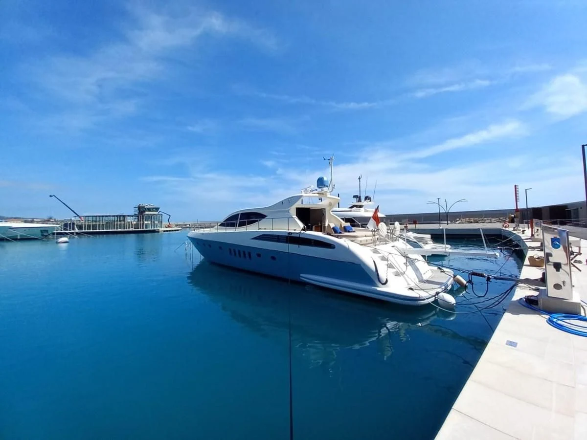 a boat in the water aboard BRAVO DELTA Yacht for Sale