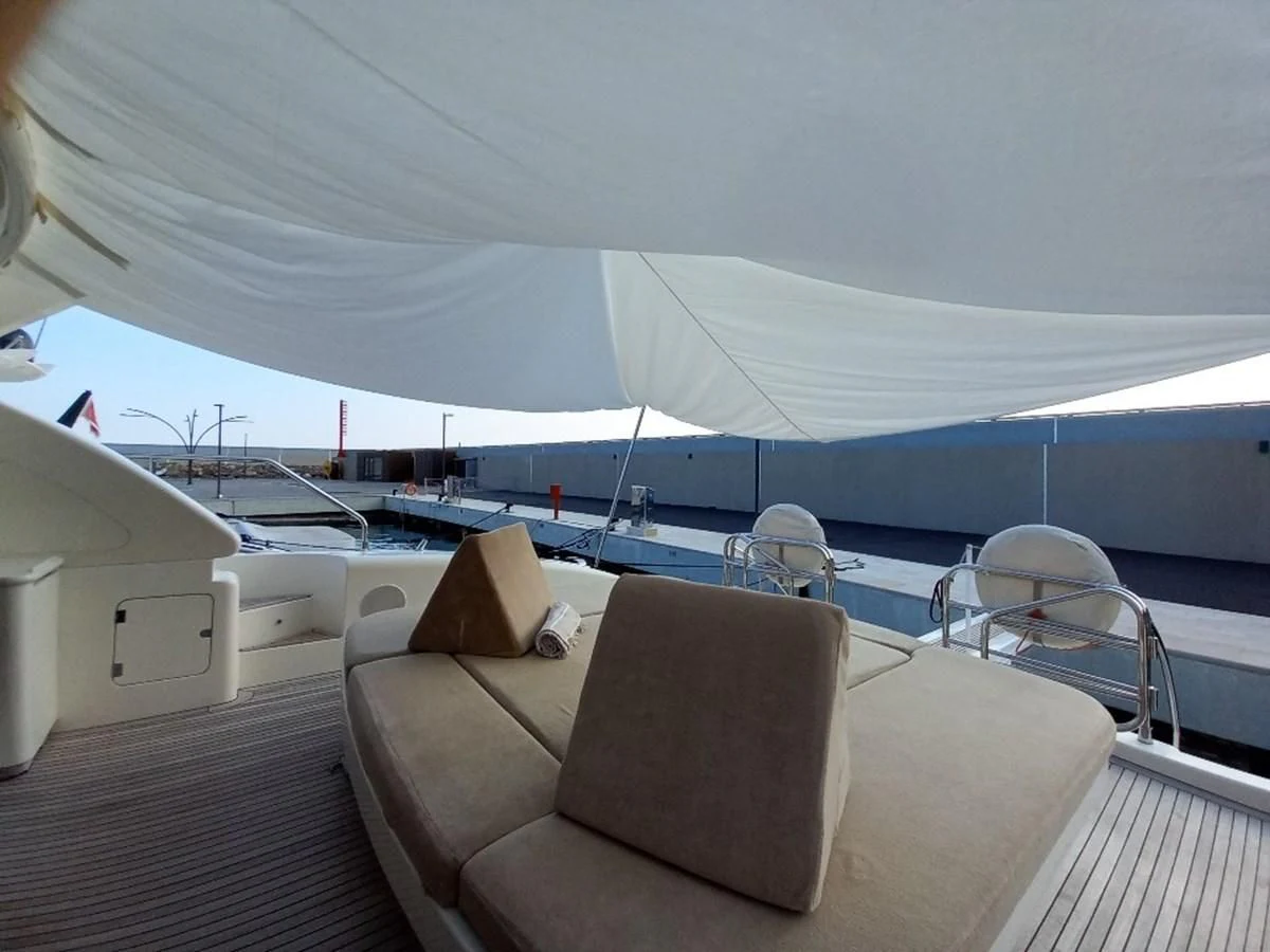 a boat on the water aboard BRAVO DELTA Yacht for Sale