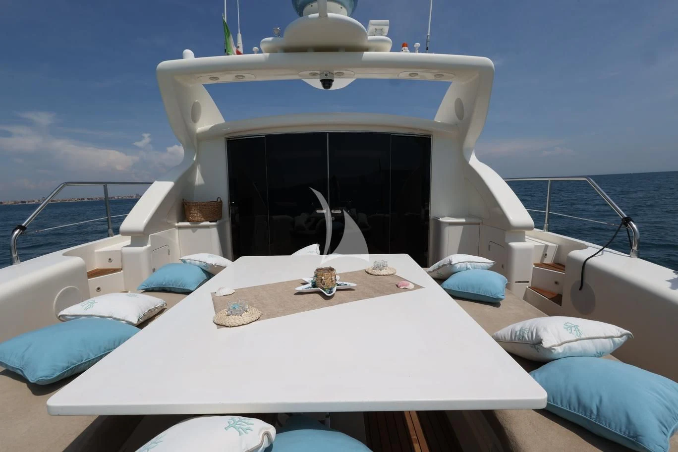 a boat on the water aboard BRAVO DELTA Yacht for Sale