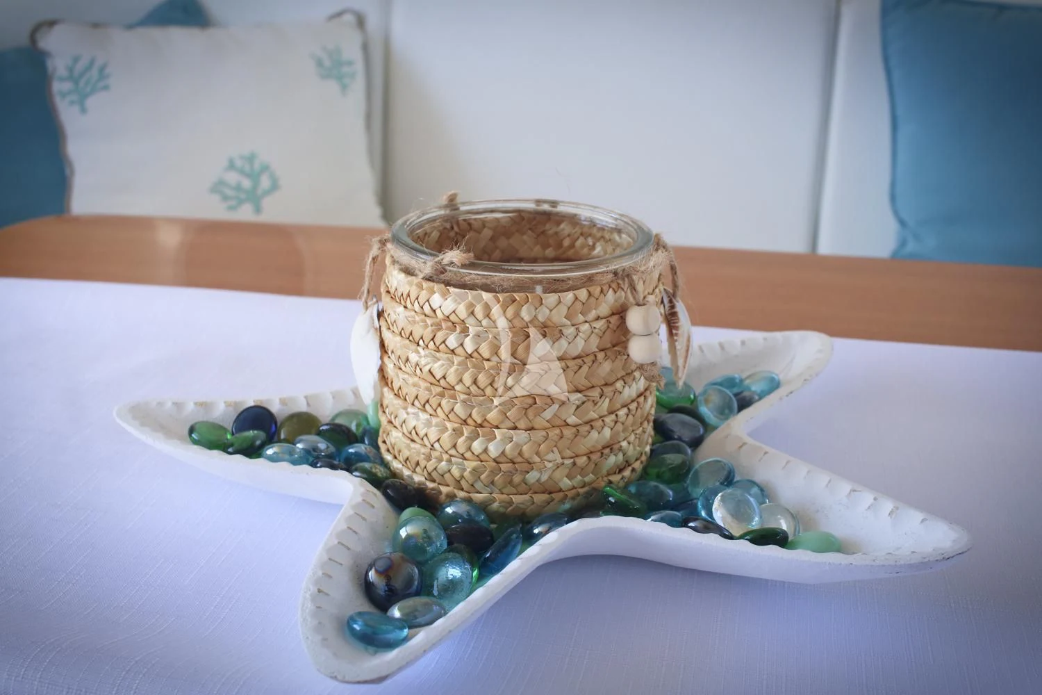 a basket of blue eggs aboard BRAVO DELTA Yacht for Sale