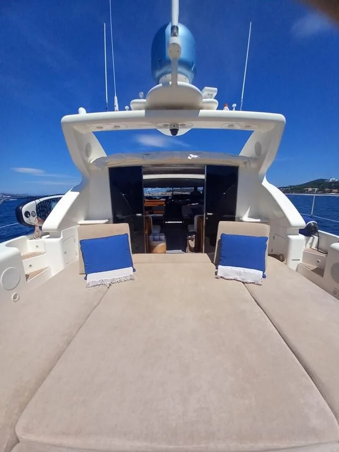 a space shuttle on a launch pad aboard BRAVO DELTA Yacht for Sale