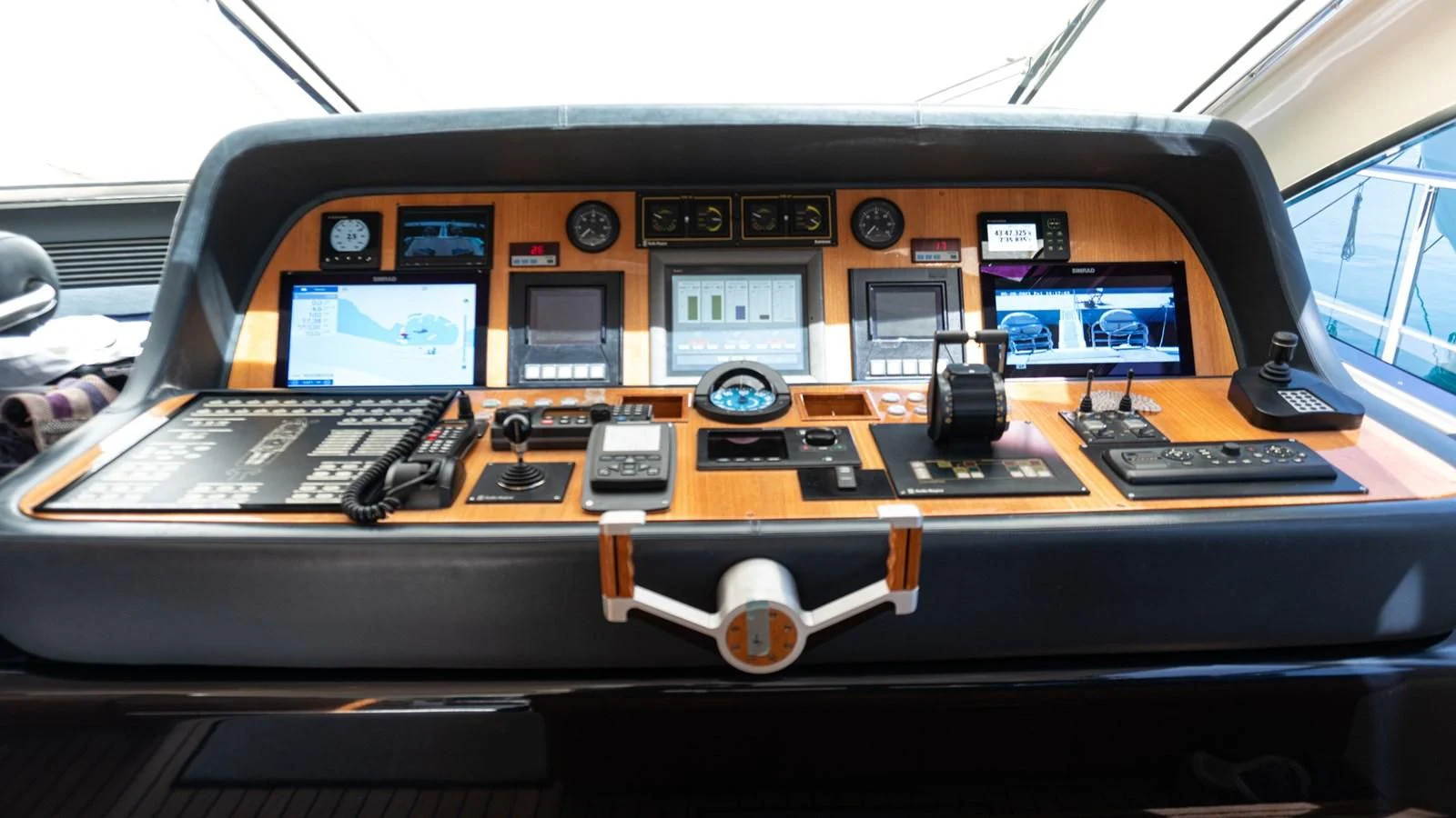 inside of a vehicle aboard BRAVO DELTA Yacht for Sale