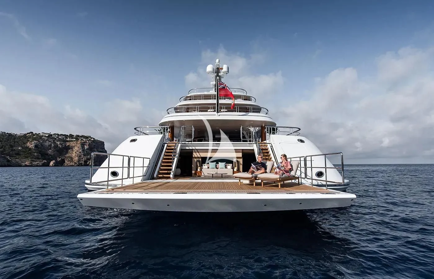 a boat in the water aboard ZEN Yacht for Charter