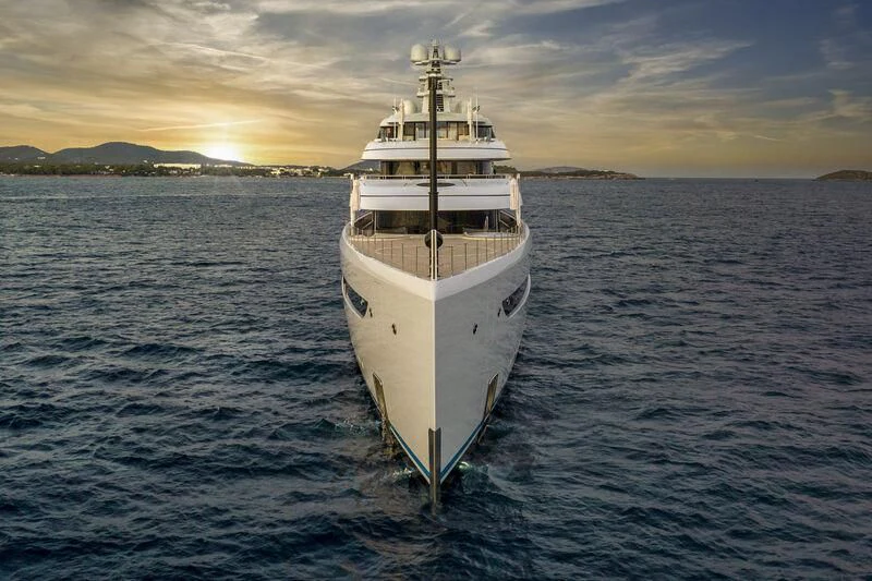 a boat in the water aboard ZEN Yacht for Charter