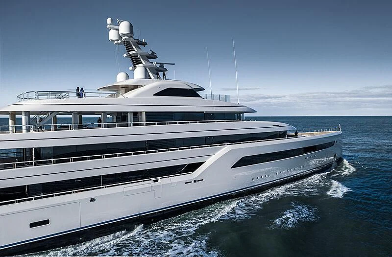 a white yacht on the water aboard ZEN Yacht for Charter