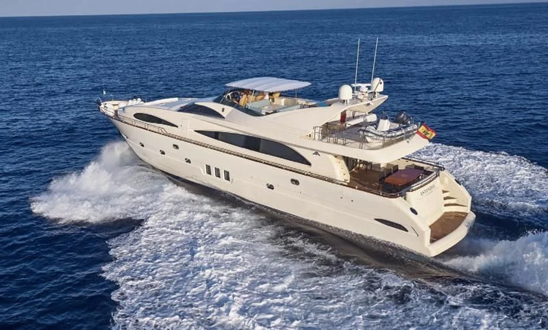 a boat on the water aboard APOLLO I Yacht for Sale