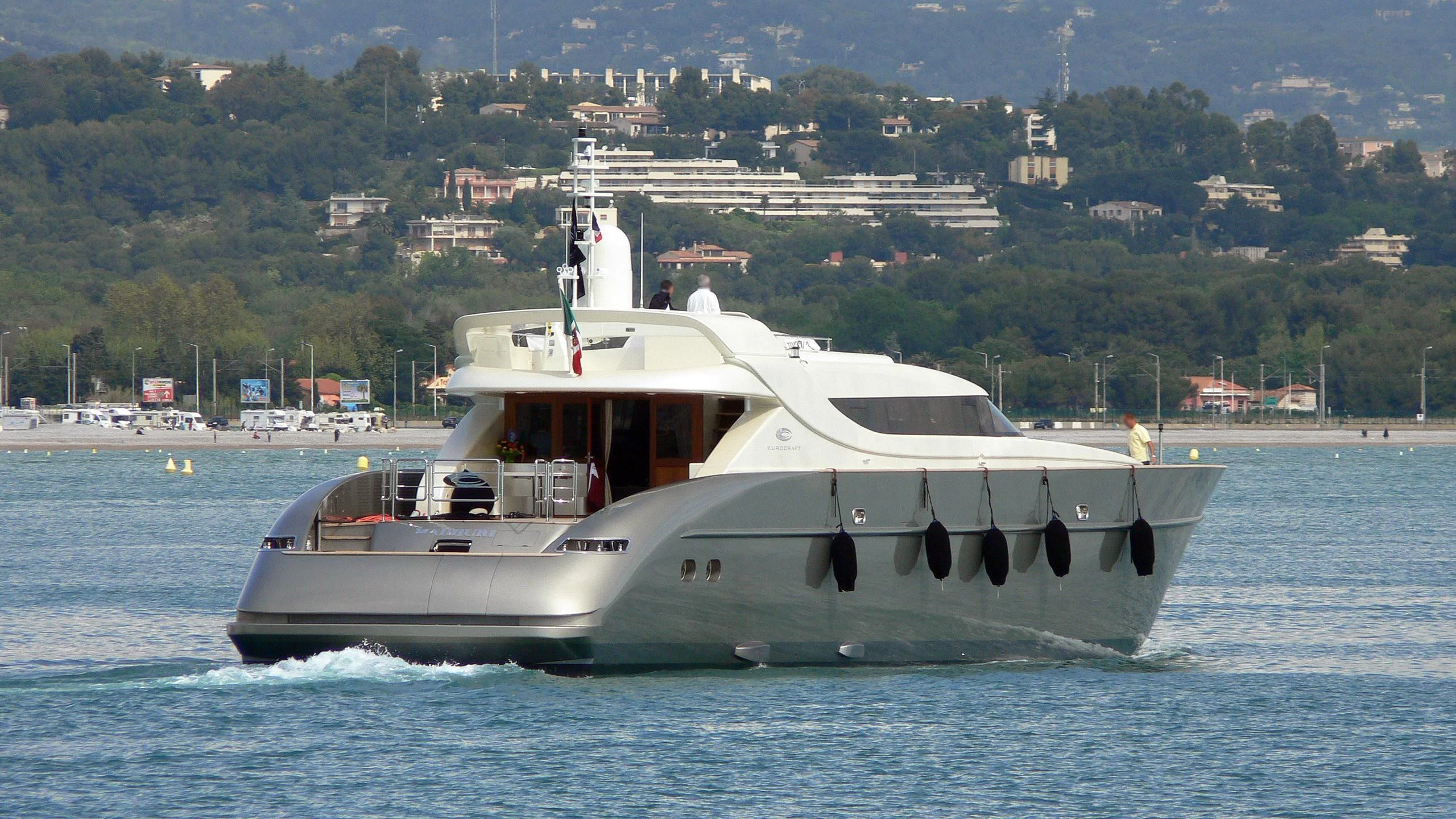 a boat on the water aboard A2 Yacht for Sale