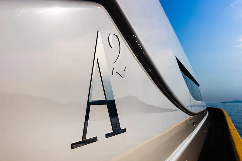 a close-up of a boat aboard A2 Yacht for Sale