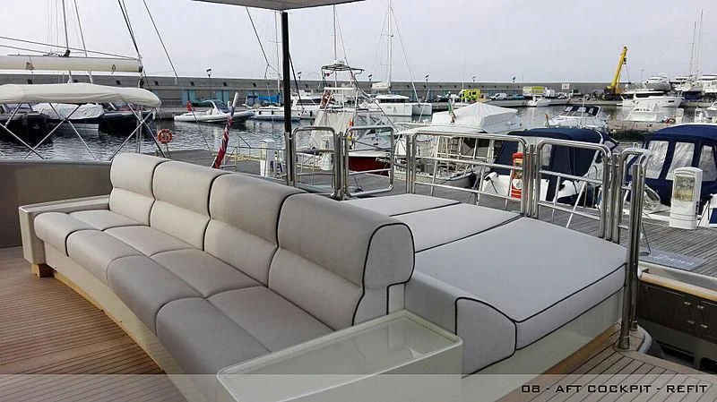 a boat on the water aboard A2 Yacht for Sale