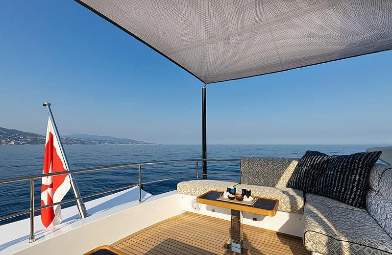 a boat on the water aboard A2 Yacht for Sale