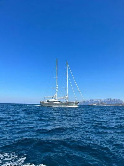 a sailboat in the water aboard ONE FORCE Yacht for Sale
