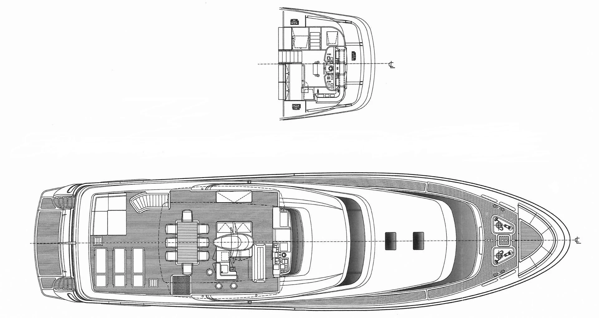 diagram aboard MAI Yacht for Sale