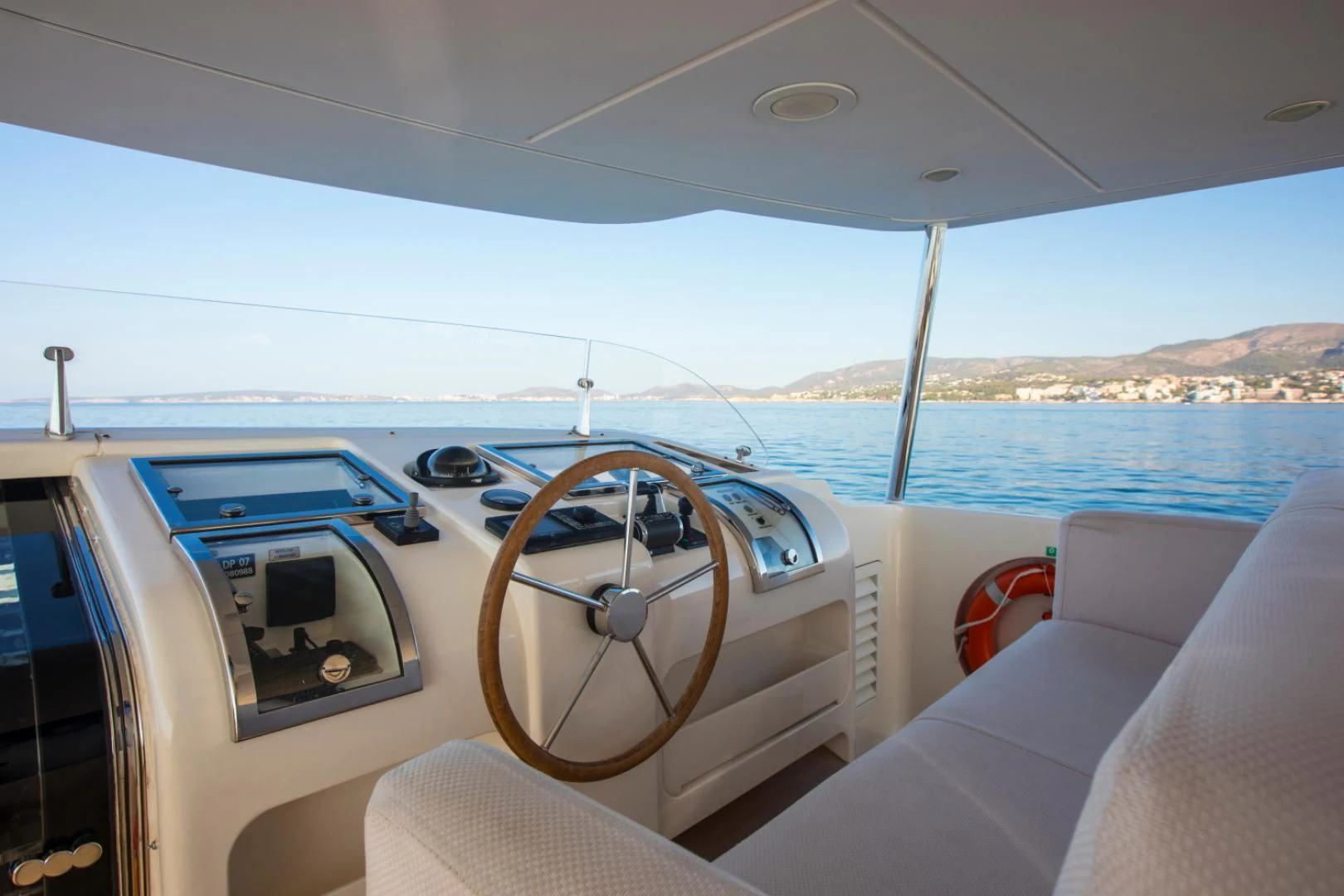 the inside of a boat aboard MAI Yacht for Sale