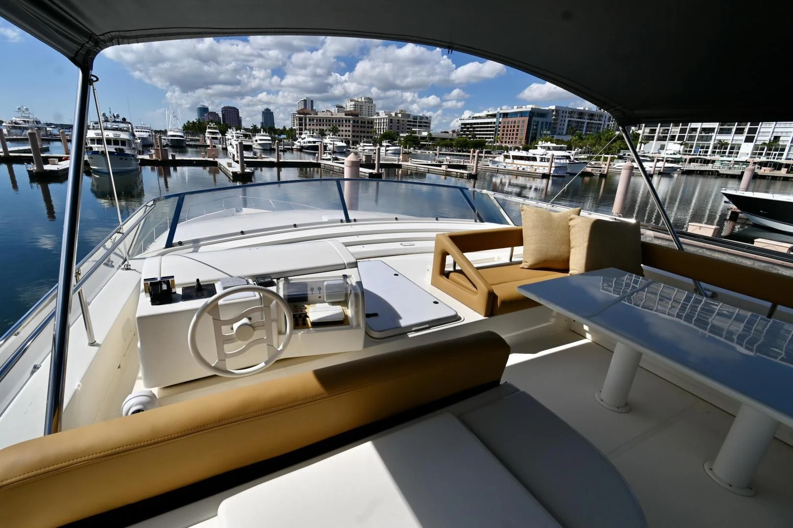 a boat on the water aboard RABBIT Yacht for Sale