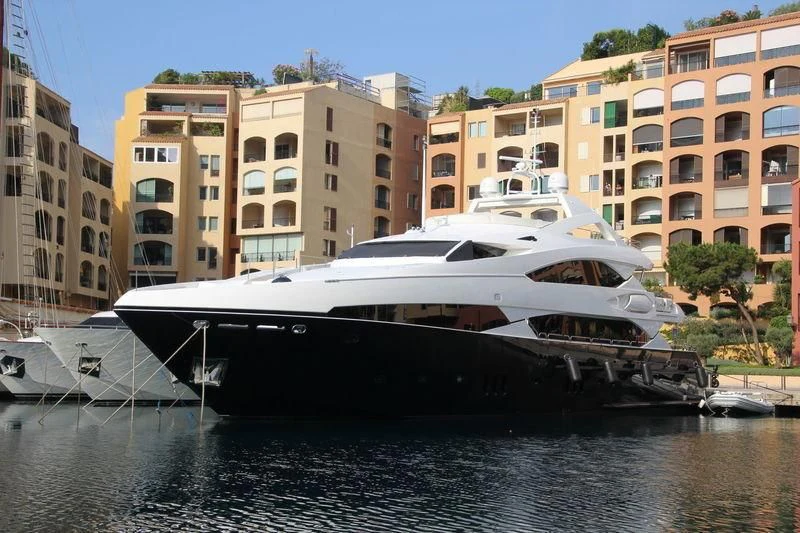 a boat on the water aboard THE DEVOCEAN Yacht for Sale
