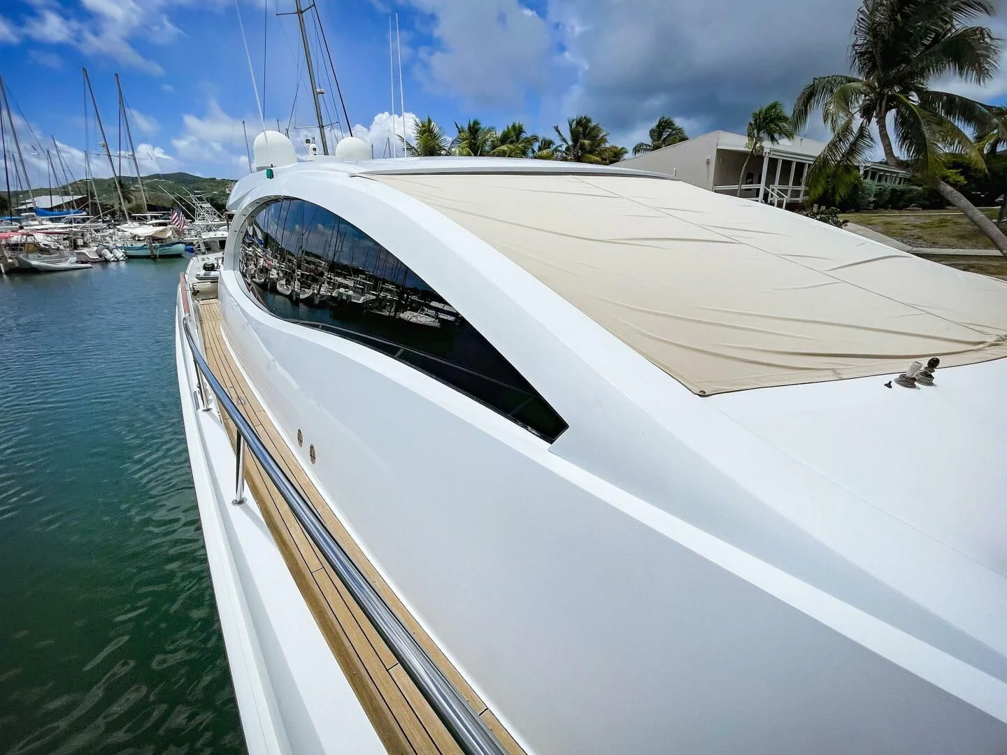 a boat on the water aboard LOVIN LIFE Yacht for Sale