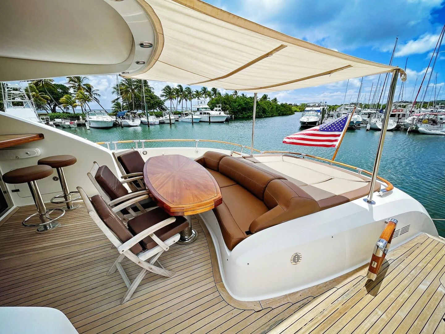 a boat on the water aboard LOVIN LIFE Yacht for Sale