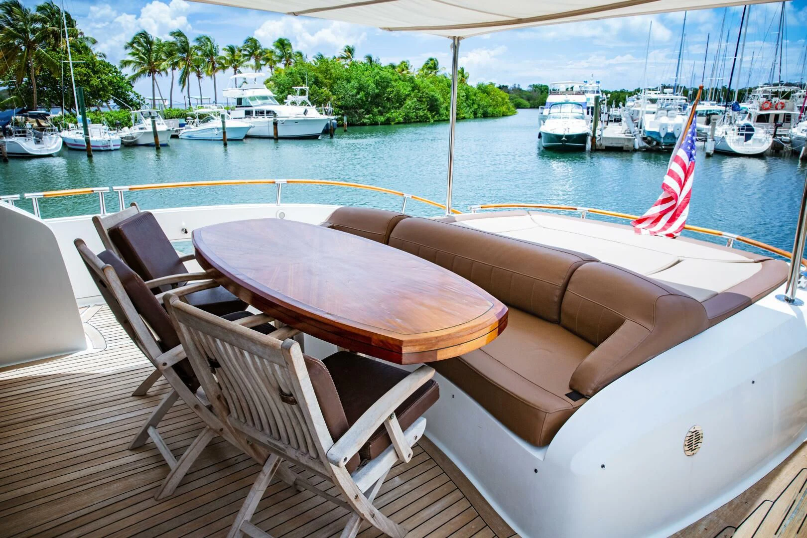 a boat on the water aboard LOVIN LIFE Yacht for Sale