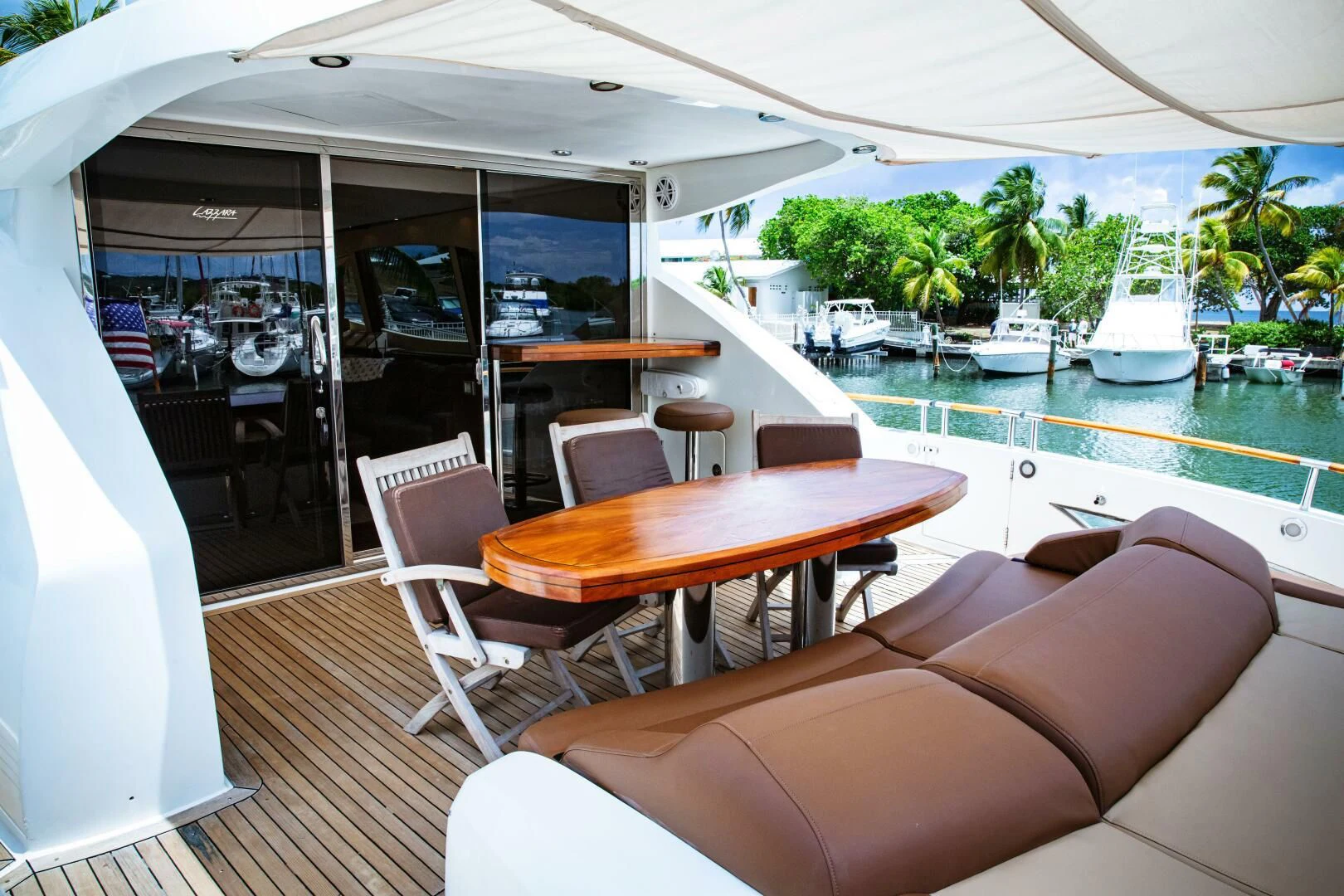 a boat on the water aboard LOVIN LIFE Yacht for Sale