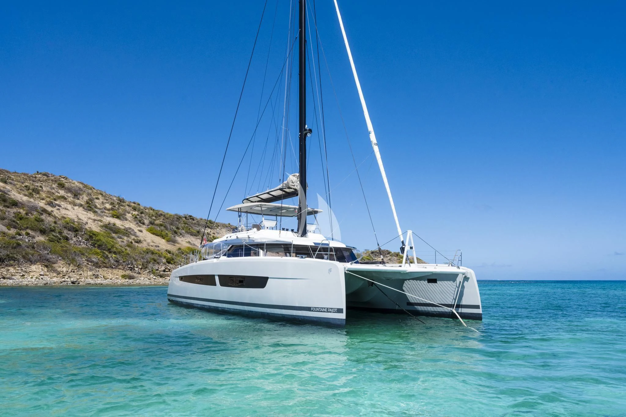 a couple of boats on the water aboard LISA OF THE SEAS Yacht for Sale
