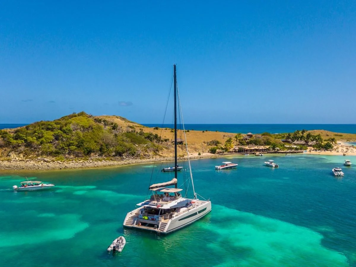a sailboat on the water aboard LISA OF THE SEAS Yacht for Sale