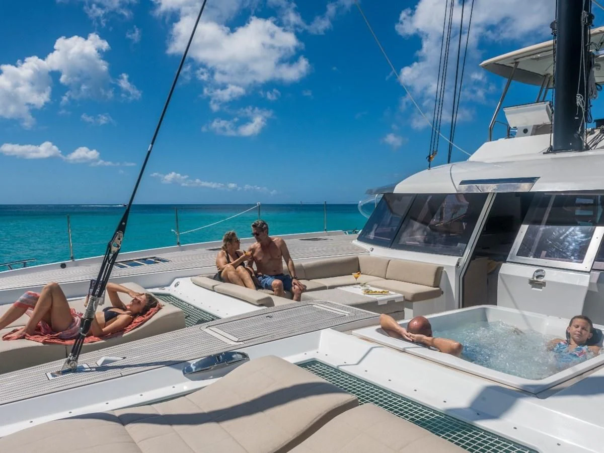 people on a boat aboard LISA OF THE SEAS Yacht for Sale