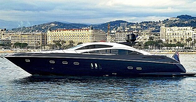 a boat on the water aboard LOW PROFILE Yacht for Sale