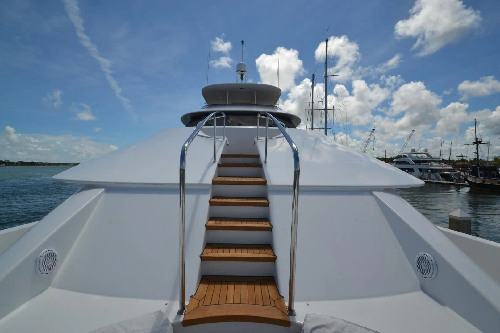 a boat on the water aboard INTUITION Yacht for Sale