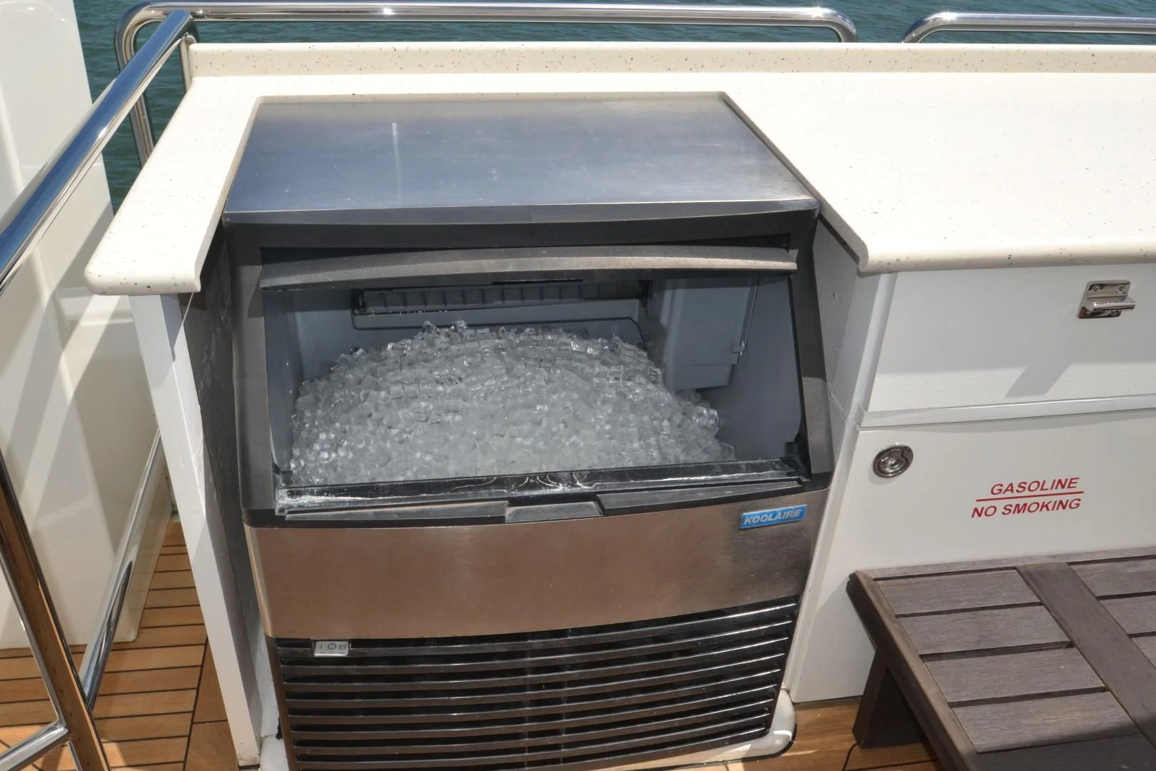 a large oven with a baking sheet aboard INTUITION Yacht for Sale