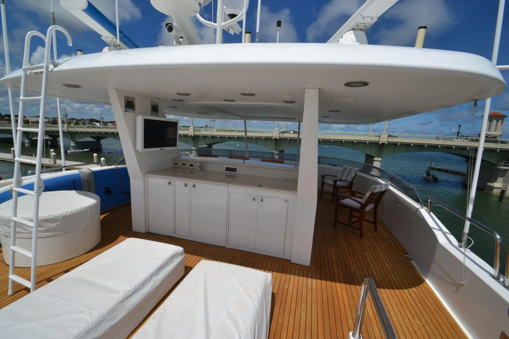 a boat on the water aboard INTUITION Yacht for Sale