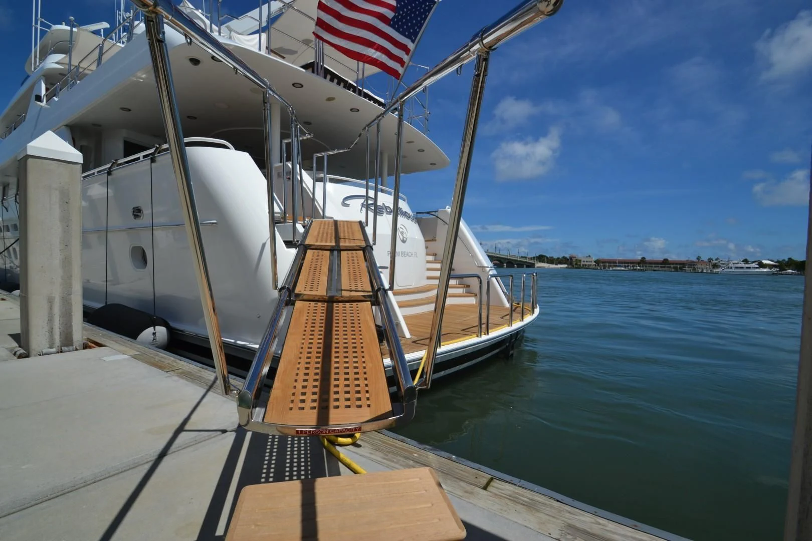 a boat on the water aboard INTUITION Yacht for Sale