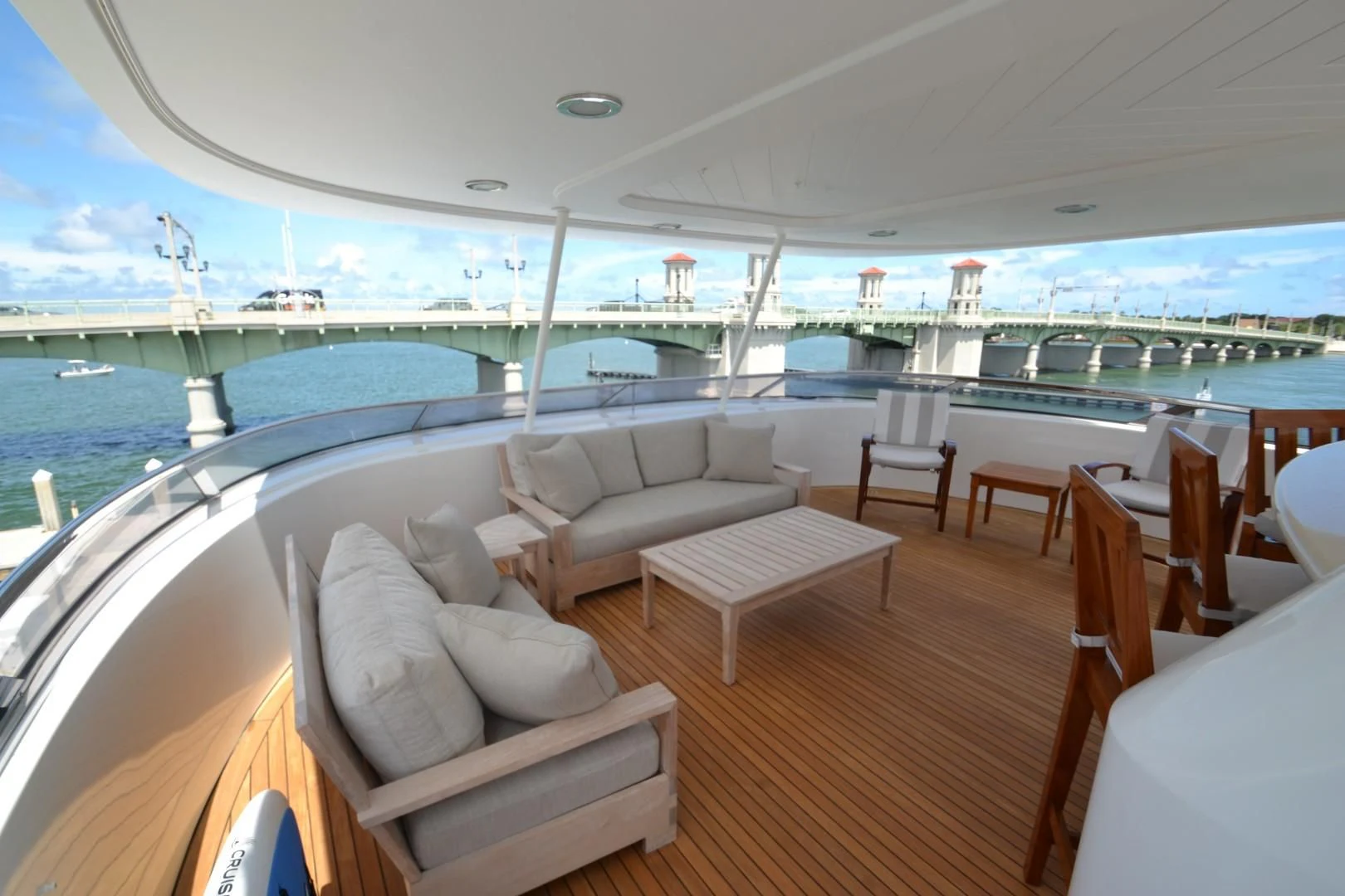a boat on the water aboard INTUITION Yacht for Sale