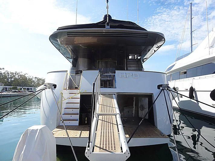 a boat on the water aboard CORAL Yacht for Sale