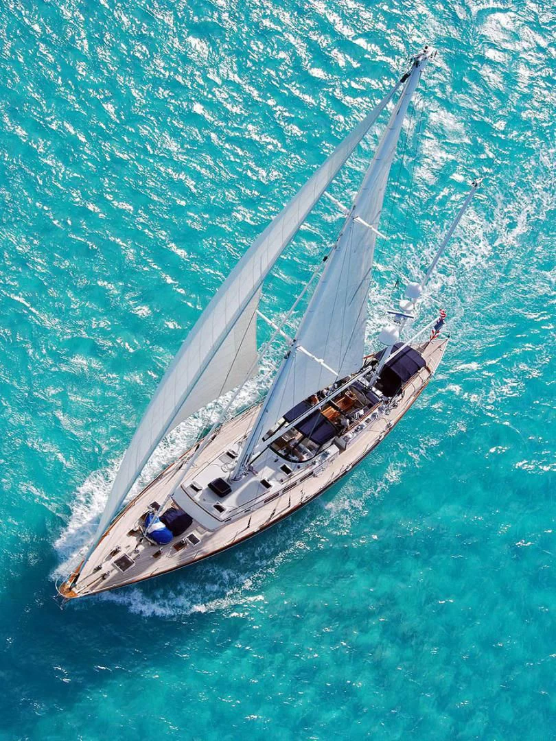 a boat in the water aboard HERMIE LOUISE Yacht for Sale