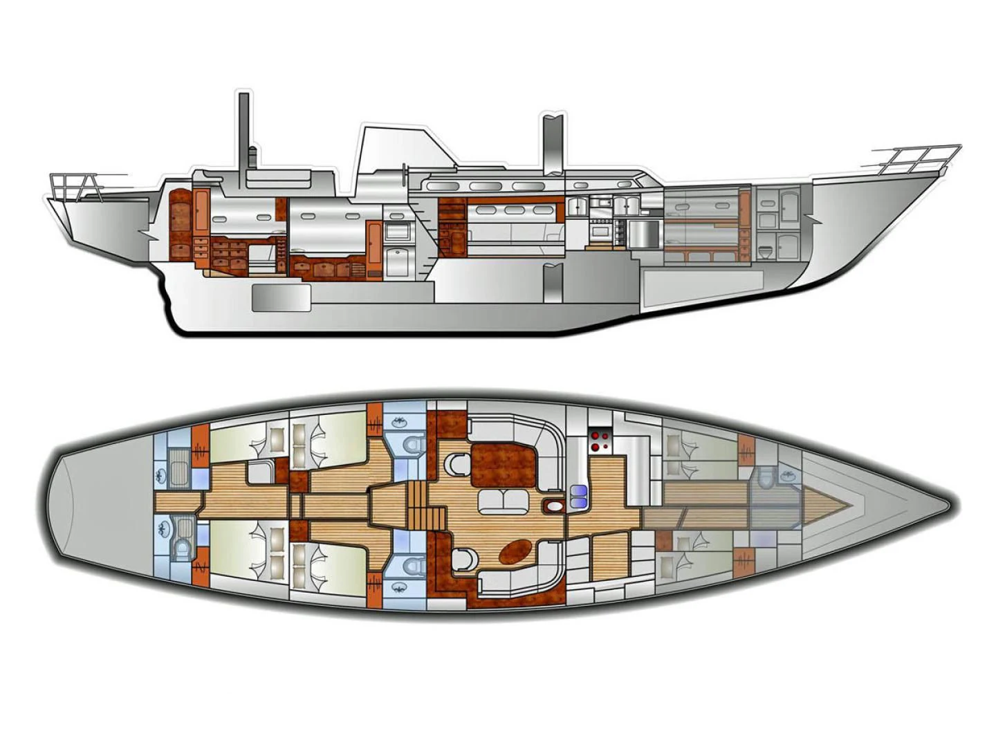 a close-up of a motherboard aboard HERMIE LOUISE Yacht for Sale