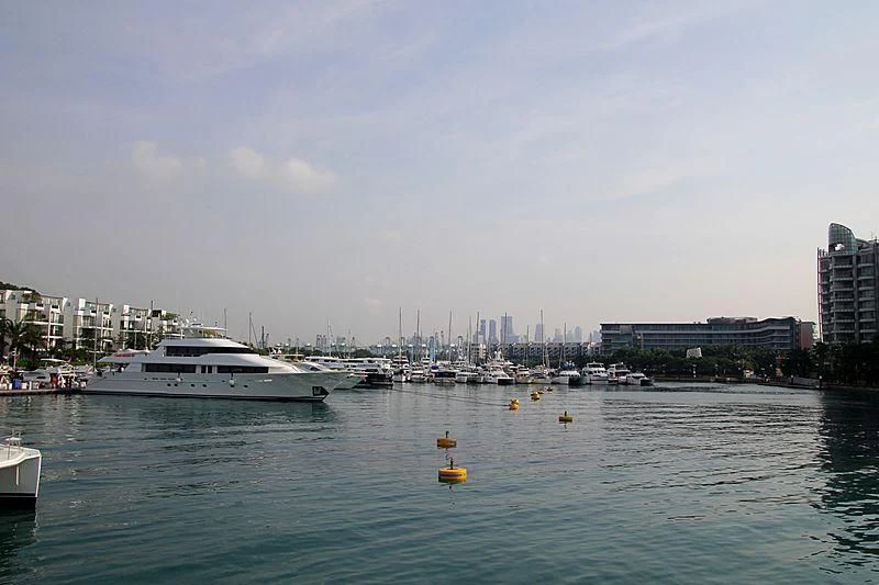 a boat in the water aboard SEA BEAR Yacht for Sale
