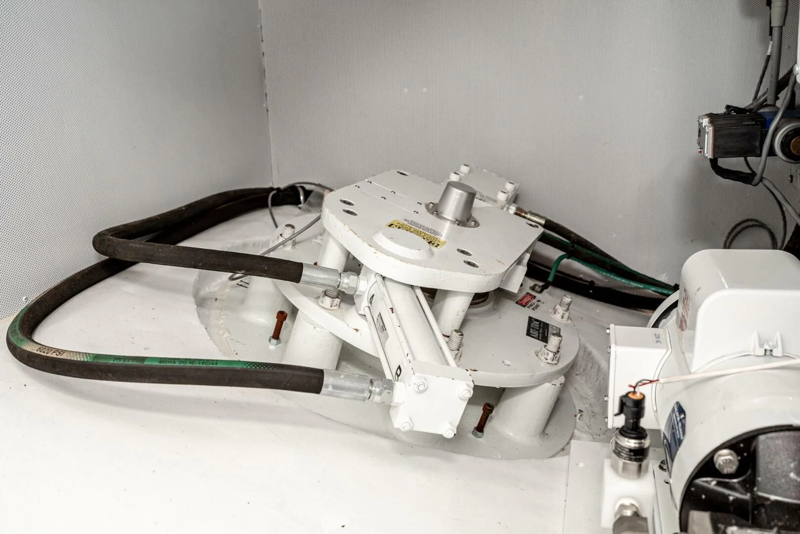a machine on the counter aboard KING OF NOTHING Yacht for Sale