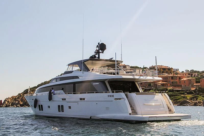 a boat in the water aboard THE PHAT BOAT Yacht for Sale