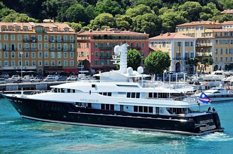 a boat in the water aboard DREAM Yacht for Sale