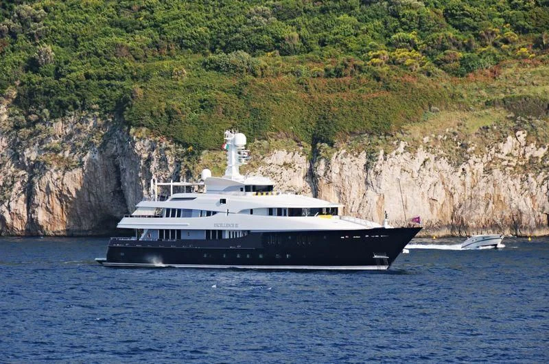 a boat on the water aboard DREAM Yacht for Sale