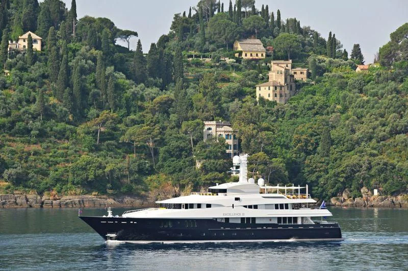 a boat on the water aboard DREAM Yacht for Sale
